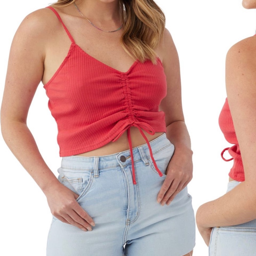 O’Neill ruched crop top